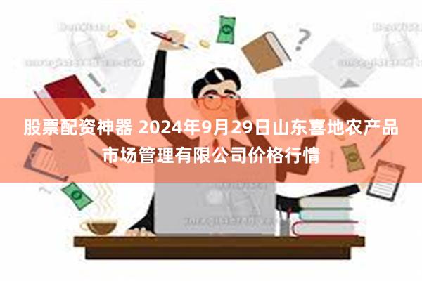 股票配资神器 2024年9月29日山东喜地农产品市场管理有限公司价格行情