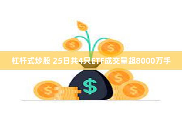 杠杆式炒股 25日共4只ETF成交量超8000万手