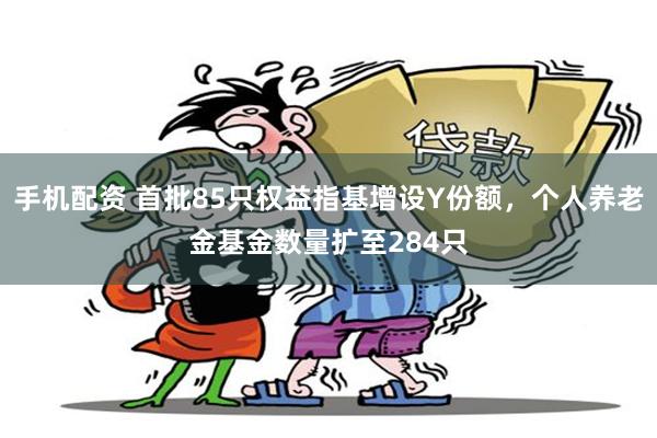 手机配资 首批85只权益指基增设Y份额，个人养老金基金数量扩至284只